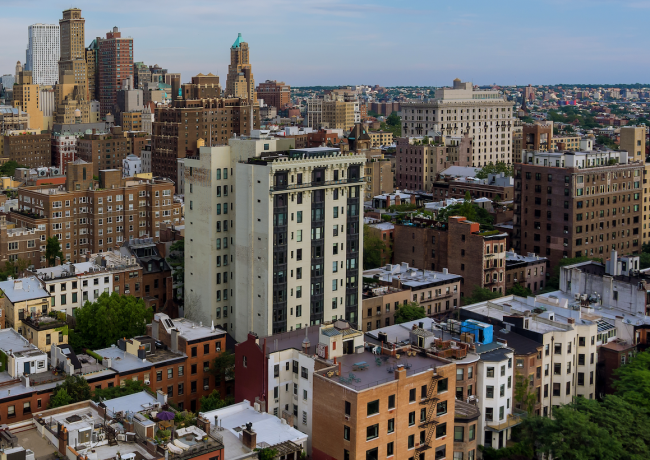 nyc aerial view